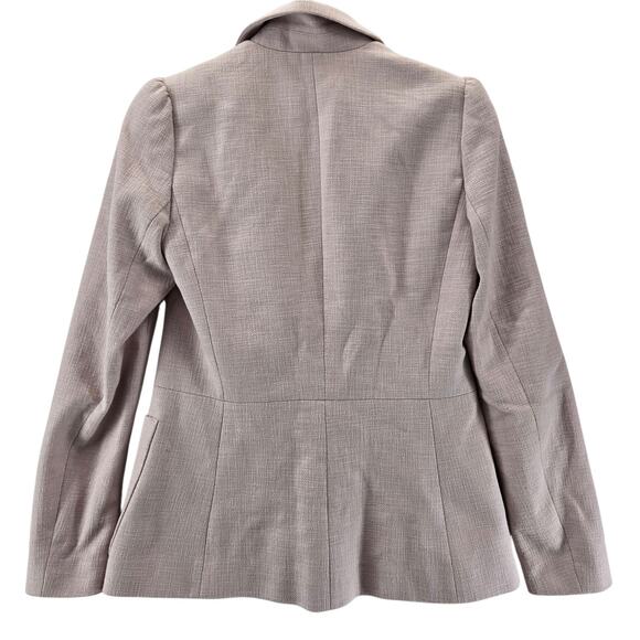 Rebecca Taylor Textured Knit Blazer Womens Small Pink Career Wear Coastal - Picture 4 of 12